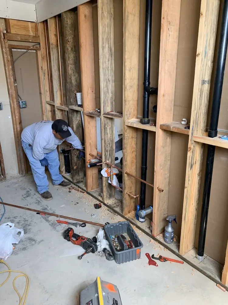 Commercial rough-in plumbing for Gas Line Repair in Coal Creek